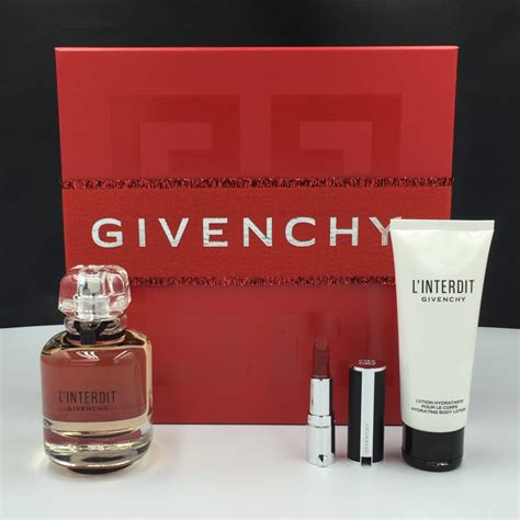 givenchy society set|givenchy l interdit gift set.